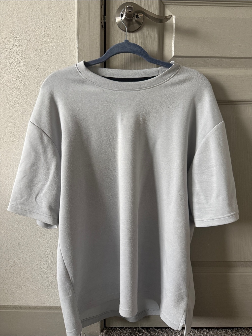 2xist Men's Light Blue Short-Sleeve Crewneck Tee & Shorts Set